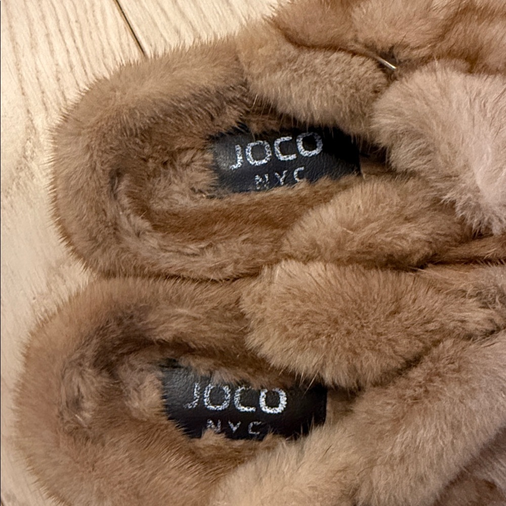 Real Mink fur Boston-style clog size 9 - Picture 2 of 5